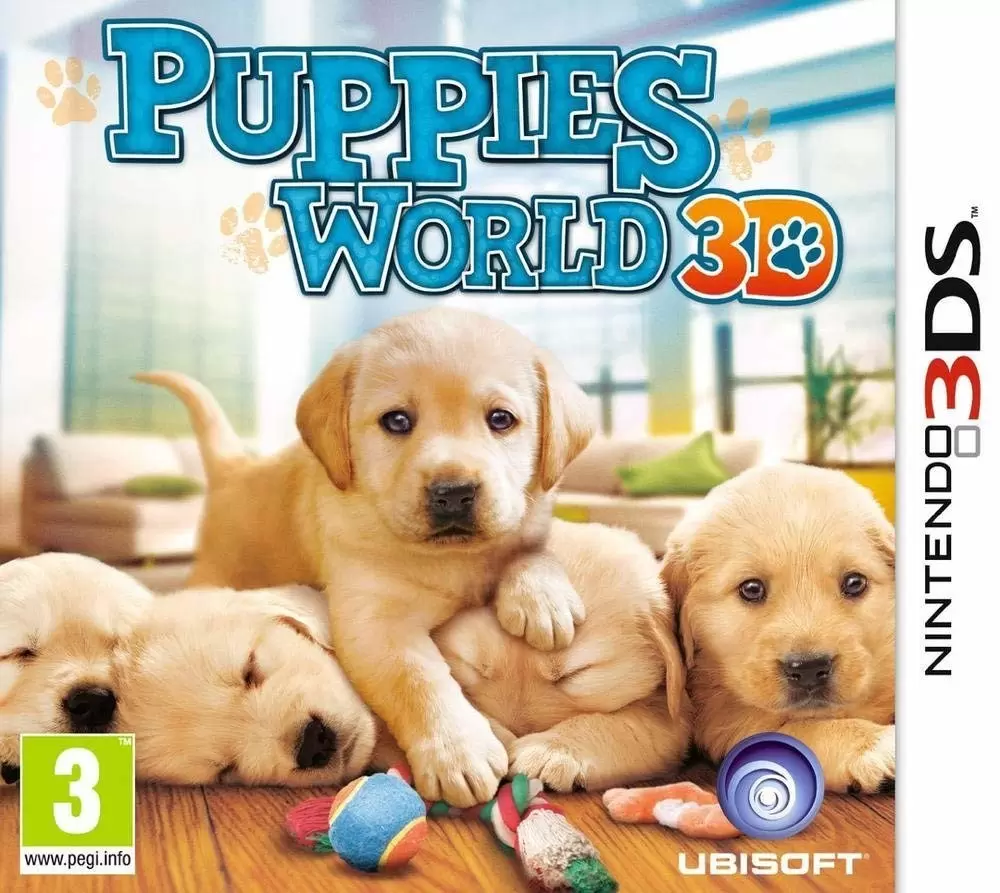Nintendo 2DS / 3DS Games - Puppies World 3D