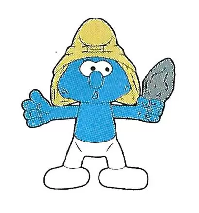 Happy Meal - Smurf 2018 - Archaeologist Smurf 