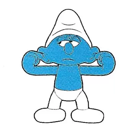 Grouchy Smurf Happy Meal Smurf 18