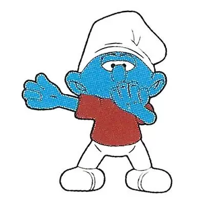 Happy Meal - Smurf 2018 - Slouchy Smurf