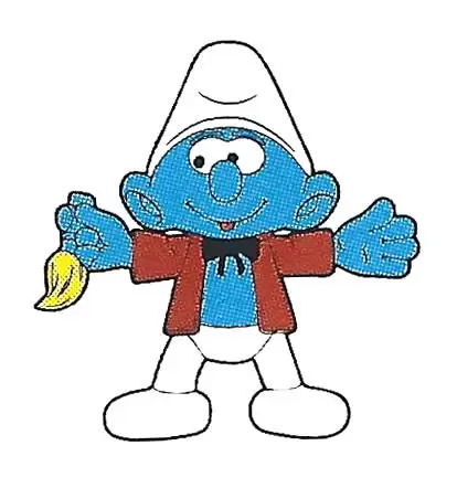 Happy Meal - Smurf 2018 - Painter Smurf 