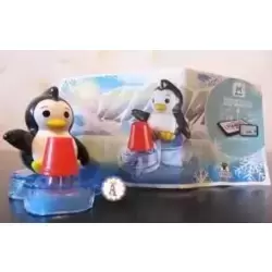 Pingouin avec un seau