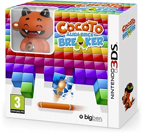 Nintendo 2DS / 3DS Games - Cocoto : Alien Brickbreaker