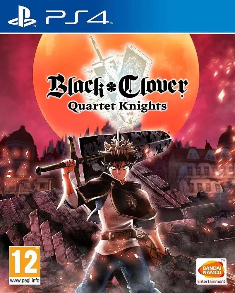 PS4 Games - Black Clover - Quartet Knights