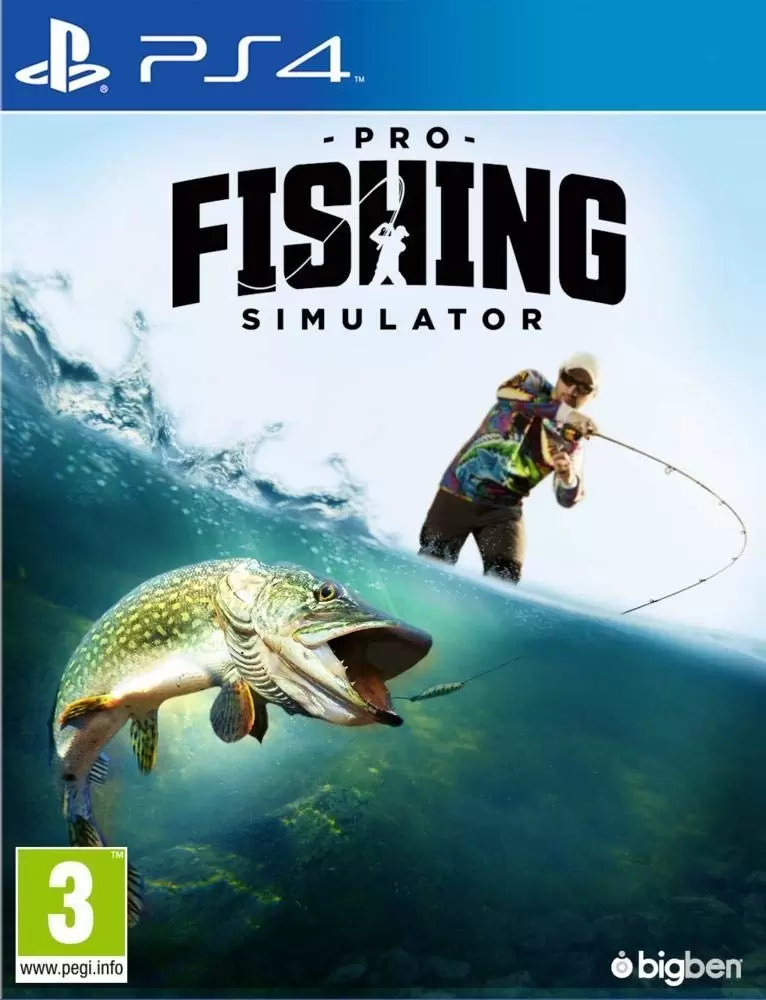 Jeux PS4 - Pro Fishing Simulator