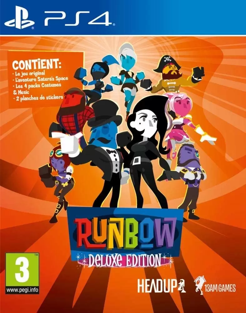 Jeux PS4 - Runbow - Deluxe Edition
