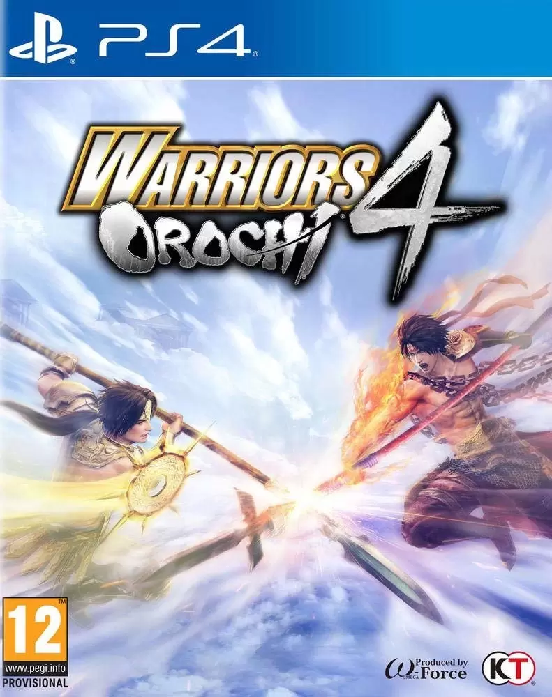 Jeux PS4 - Warriors Orochi 4