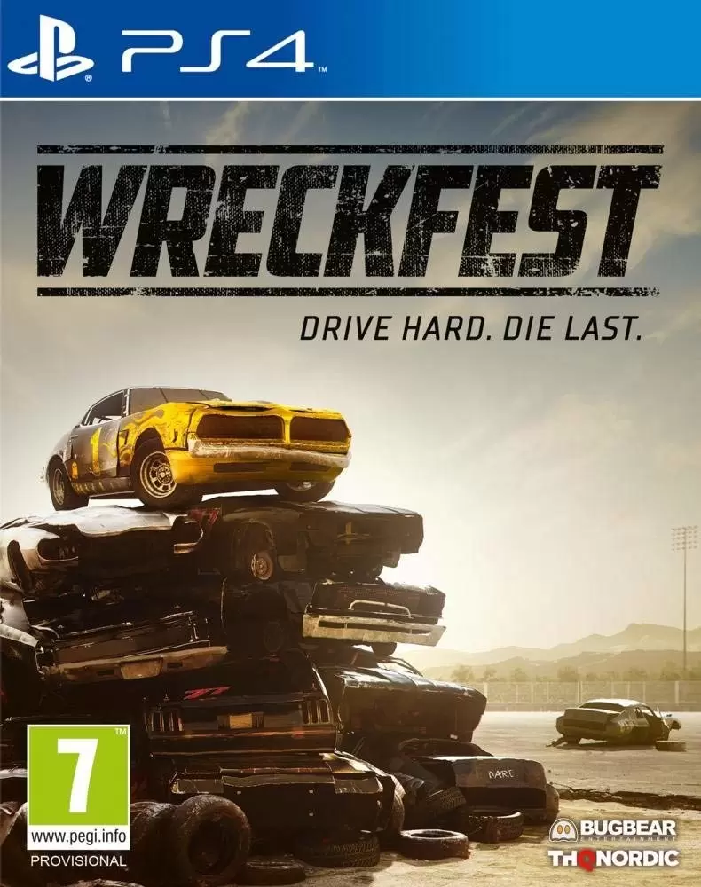 Jeux PS4 - Wreckfest
