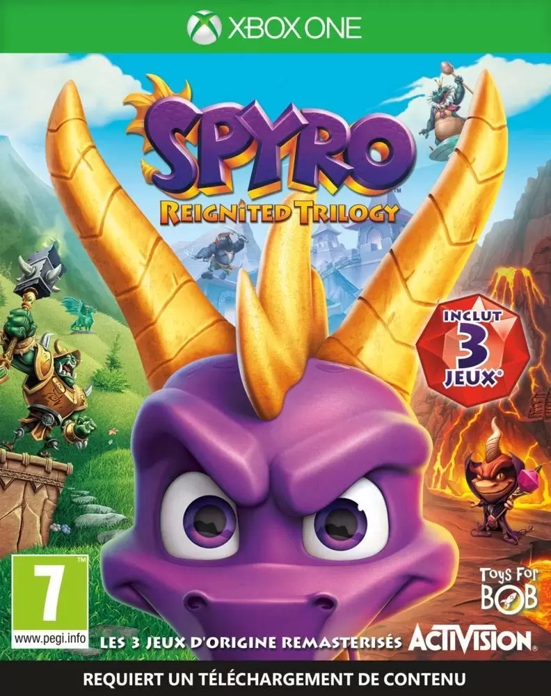 XBOX One Games - Spyro Reignited Trilogy