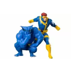 Marvel Universe - Cyclops & Beast - ARTFX+