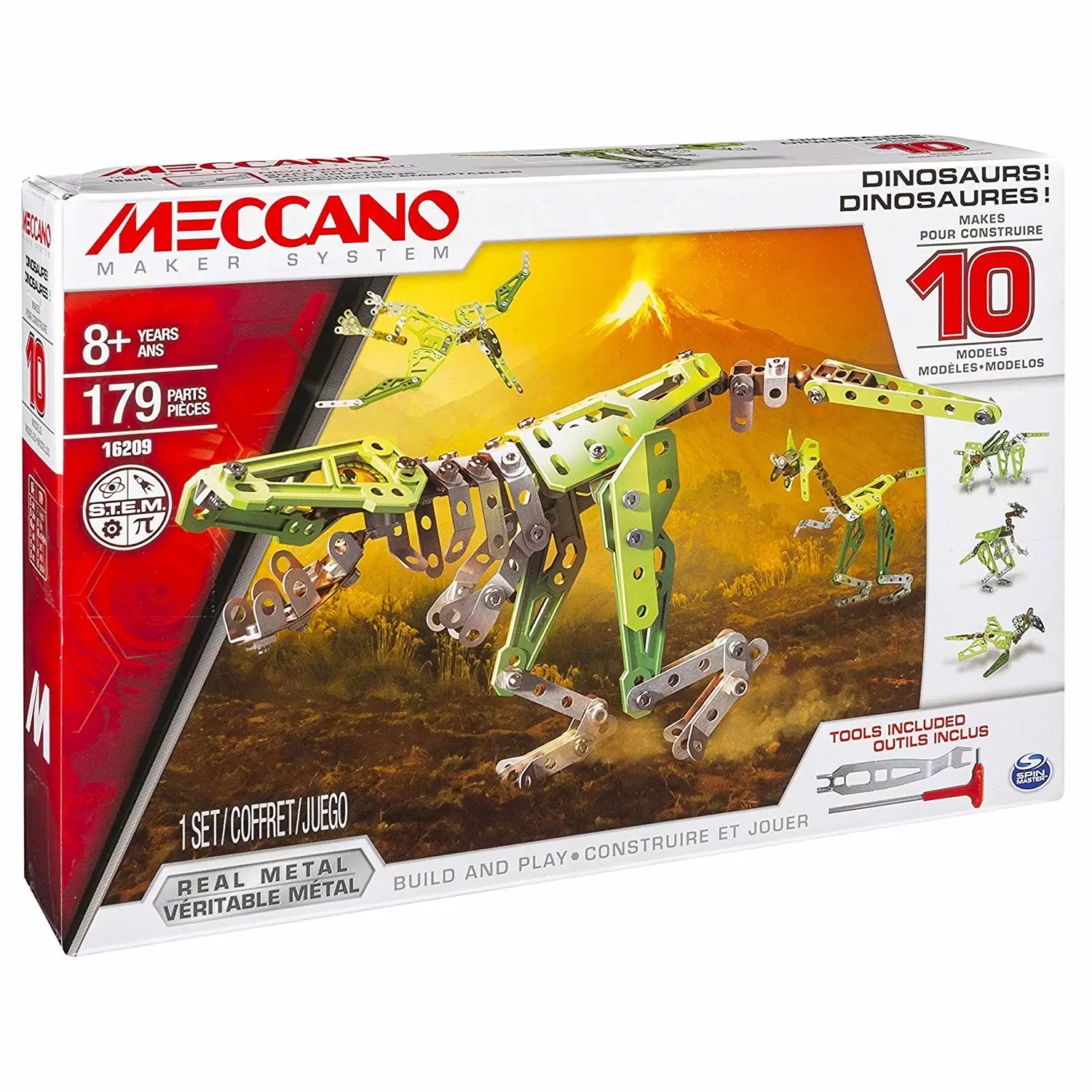 Meccano - Dinosaures 10 modèles