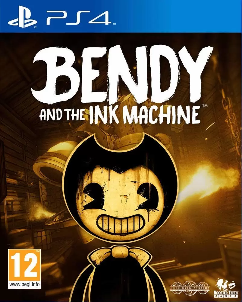 Jeux PS4 - Bendy And The Ink Machine