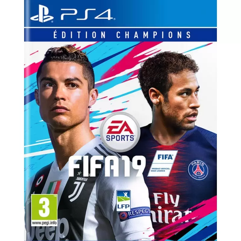 Jeux PS4 - FIFA 19 - Edition Champions