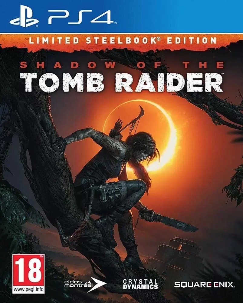 PS4 Games - Shadow of the Tomb Raider - Limited Steelbook Edition