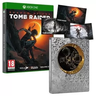 Jeux XBOX One - Shadow of the Tomb Raider -Limited Steelbook Edition