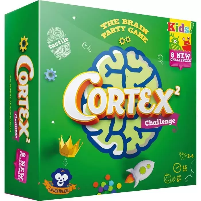 Asmodee - Cortex² Challenge Kids 2