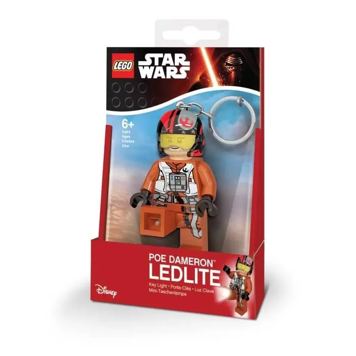 Porte-clés LEGO - Star Wars - Poe Dameron LED