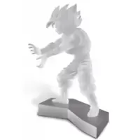 Son Goku Translucide Statuette en Résine
