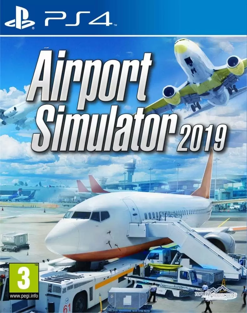 Jeux PS4 - Airport Simulator 2019