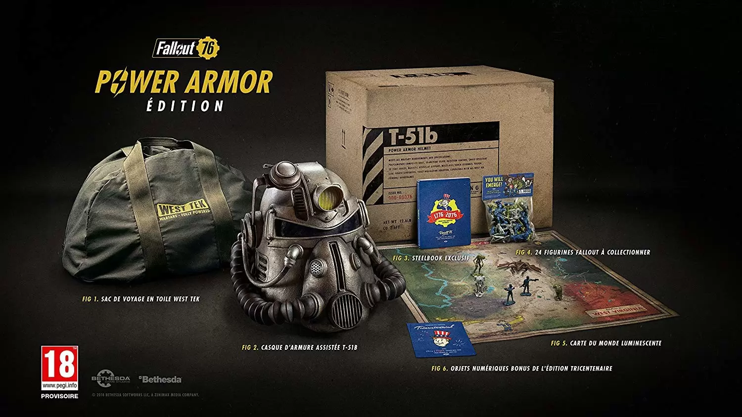 Jeux PS4 - Fallout 76 - Power Armor Edition (Collector)