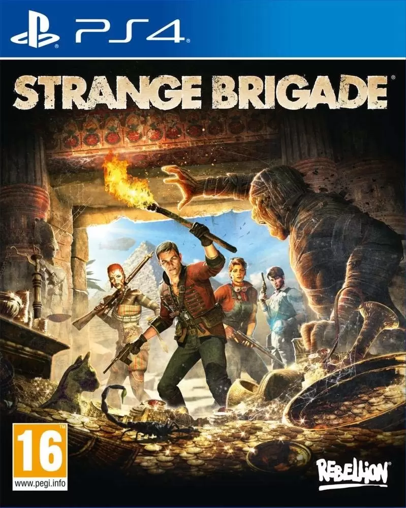 Jeux PS4 - Strange Brigade