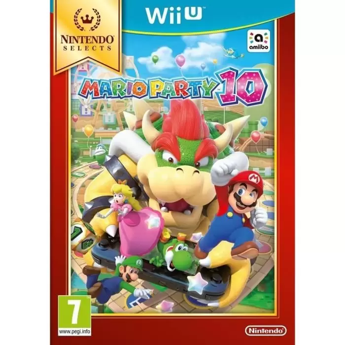 Jeux Wii U - Mario Party 10 (Nintendo Selects)