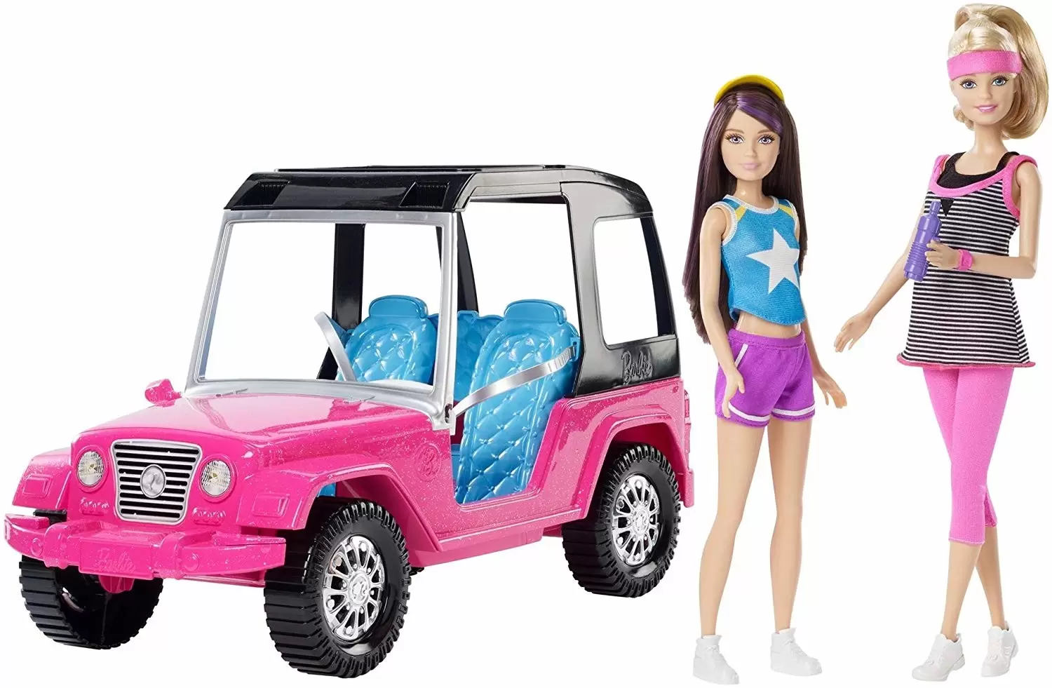Autres Barbie - Barbie & Skipper voiturette