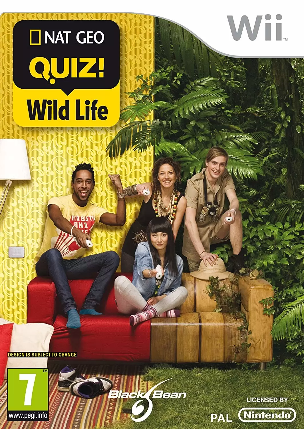 Nintendo Wii Games - Nat Geo Quiz : Wild Life