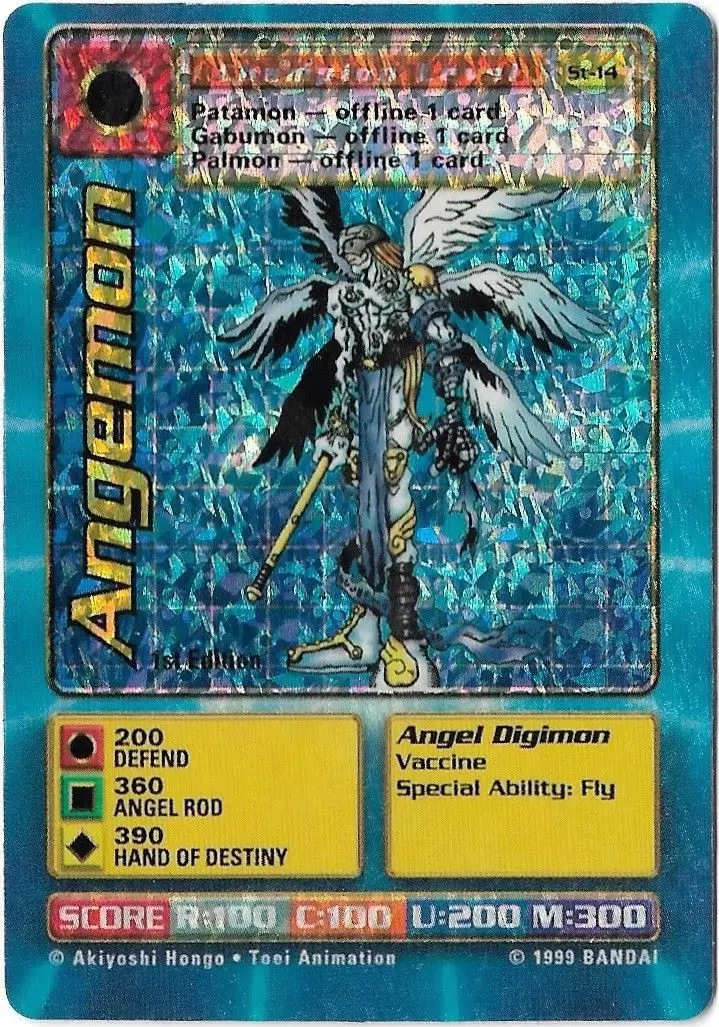 Carte Digimon JD - Angemon
