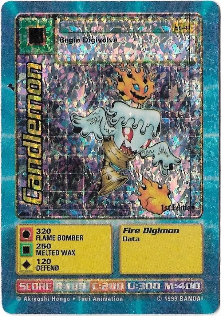 Carte Digimon JD - Candlemon