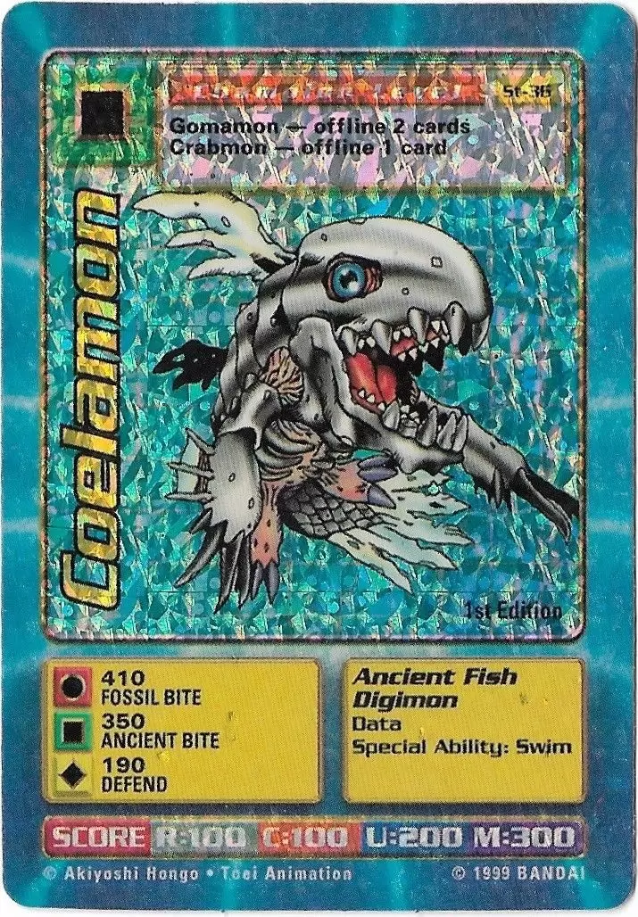 Carte Digimon JD - Coelamon