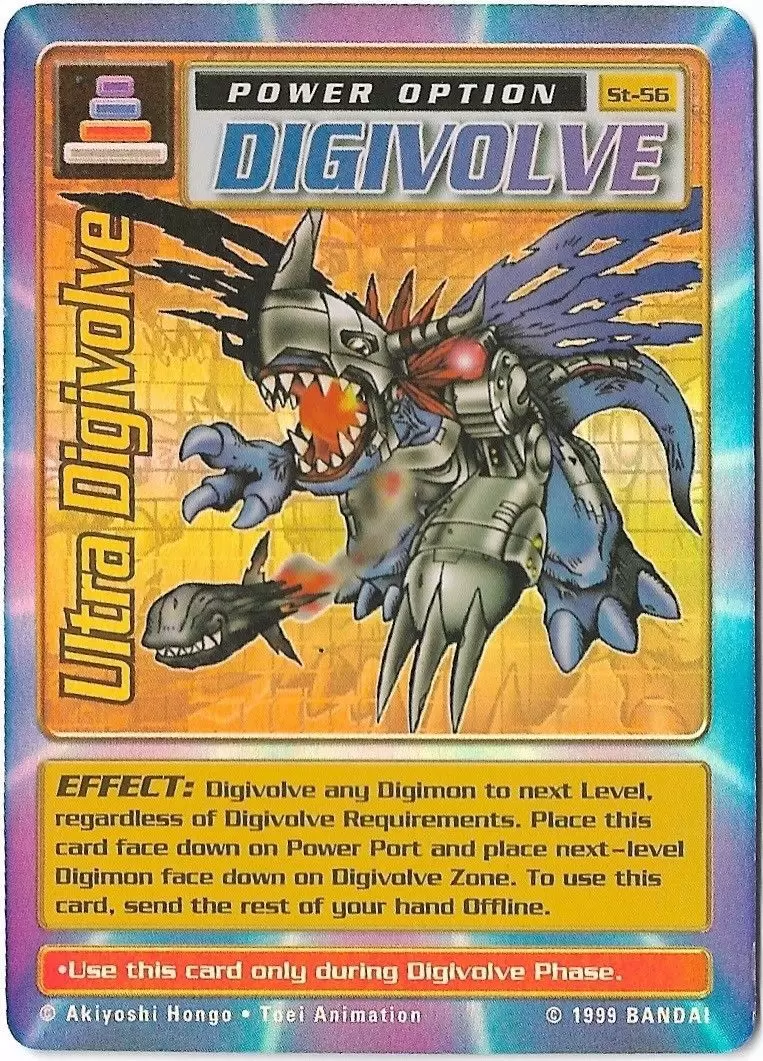 Carte Digimon JD - Digivolve Ultra