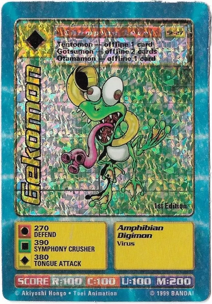 Carte Digimon JD - Gekomon