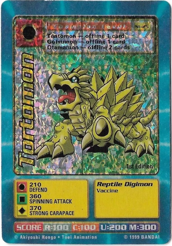 Carte Digimon JD - Tortomon