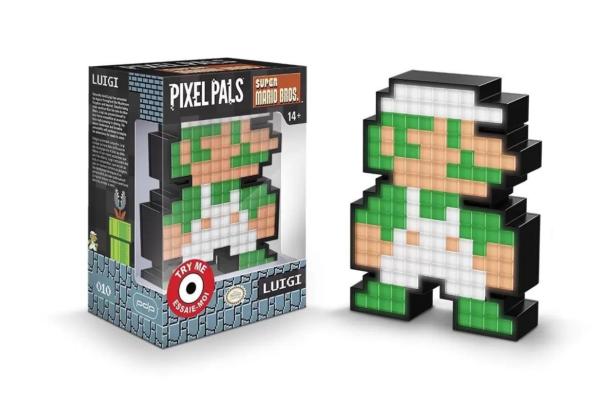 Pixel Pals - Nintendo - 8-Bit Luigi Collector’s Edition