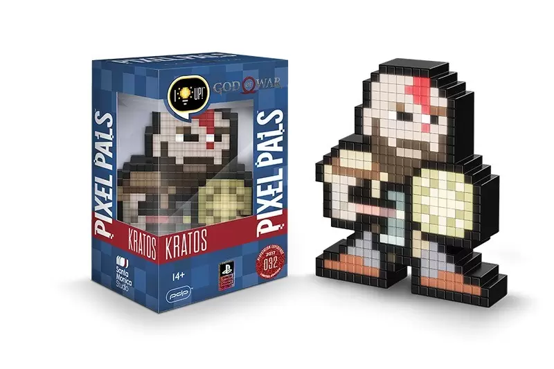 Pixel Pals - Sony - Kratos with Shield