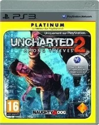 PS3 Games - Sony Uncharted 2 Among Thieves Platinum