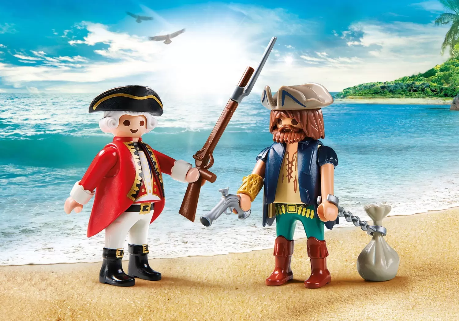 Pirate Playmobil - Pirate and Soldier