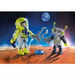 Astronaut & Robot
