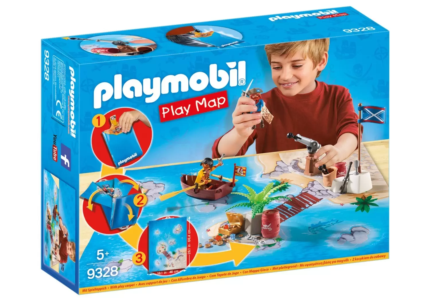 Playmobil Play Map - Play Map Pirates