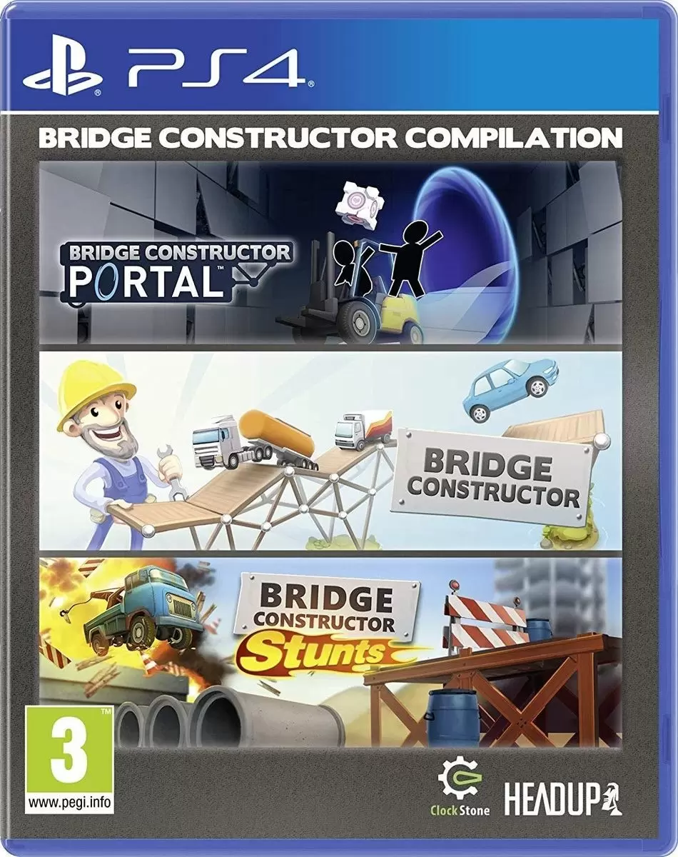 PS4 Games - Bridge Constructor Compilation