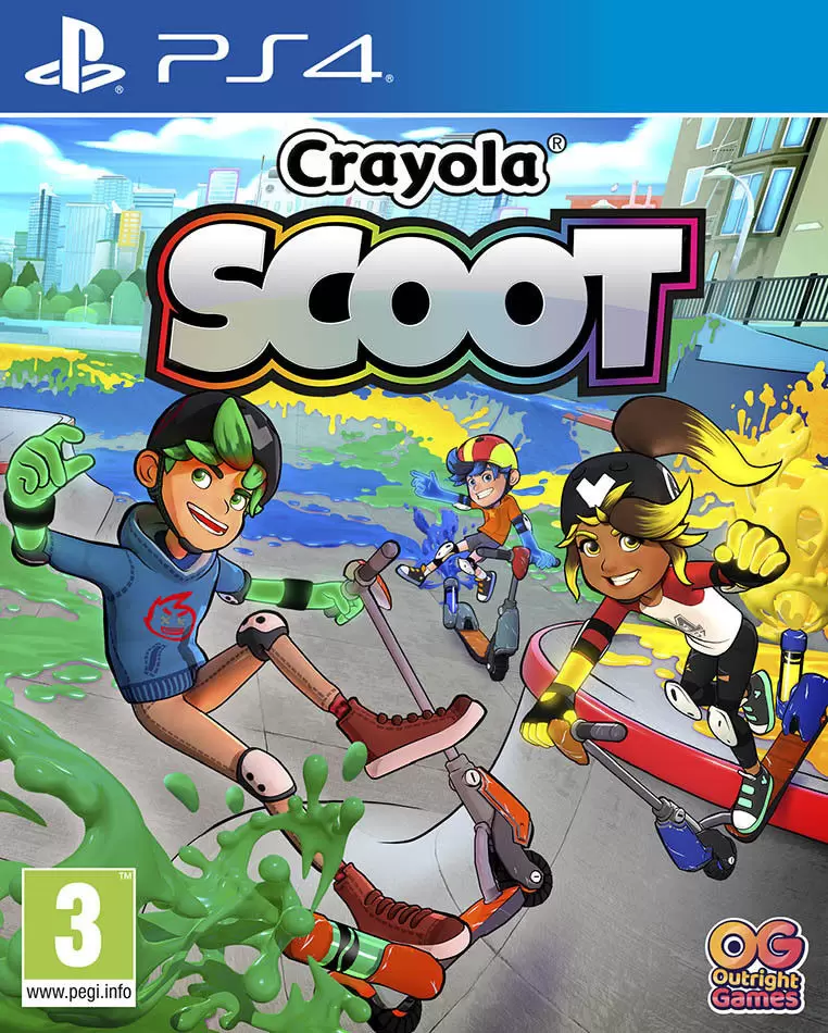 PS4 Games - Crayola Scoot