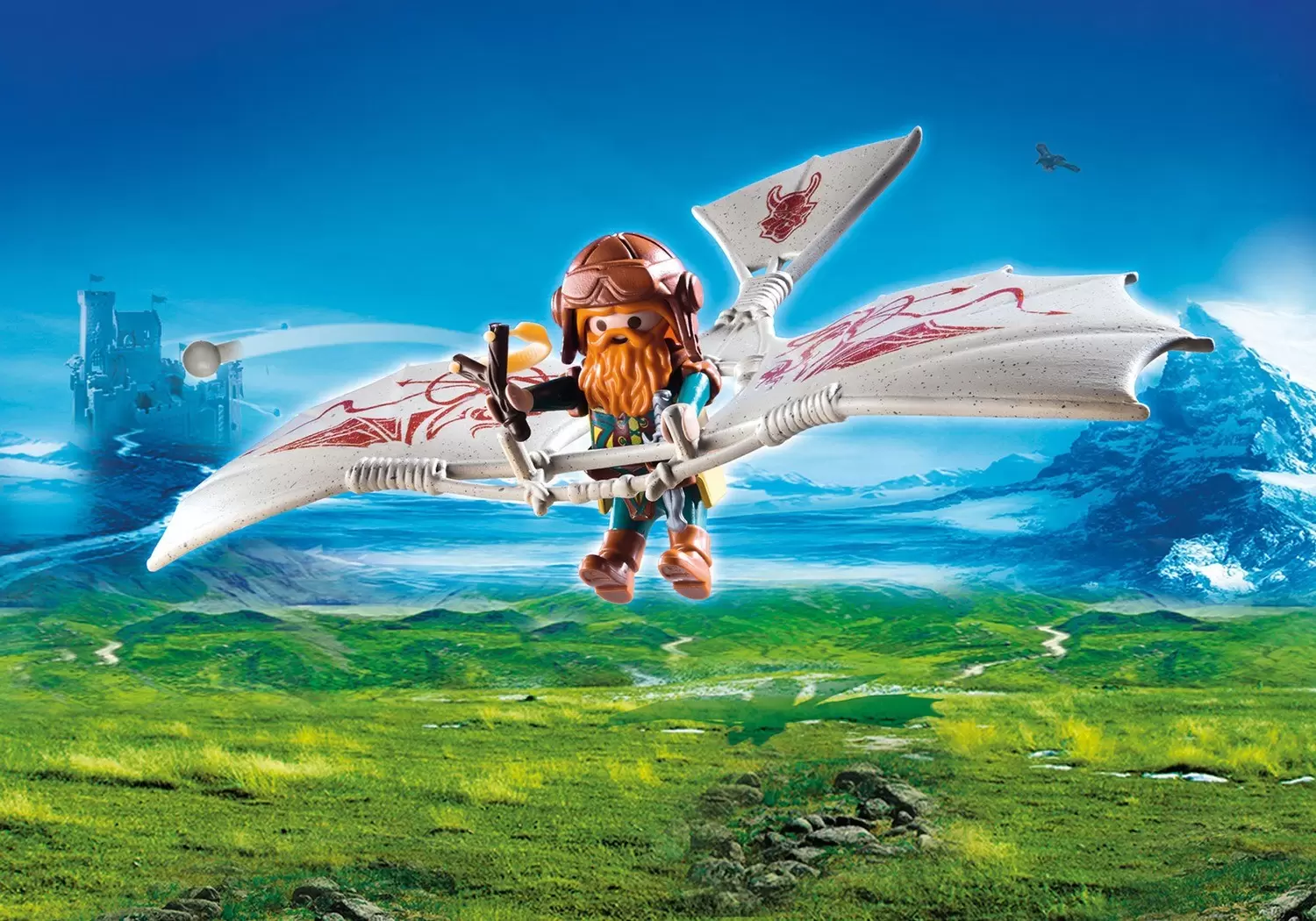 Playmobil Middle-Ages - Dwarf Flying Machine