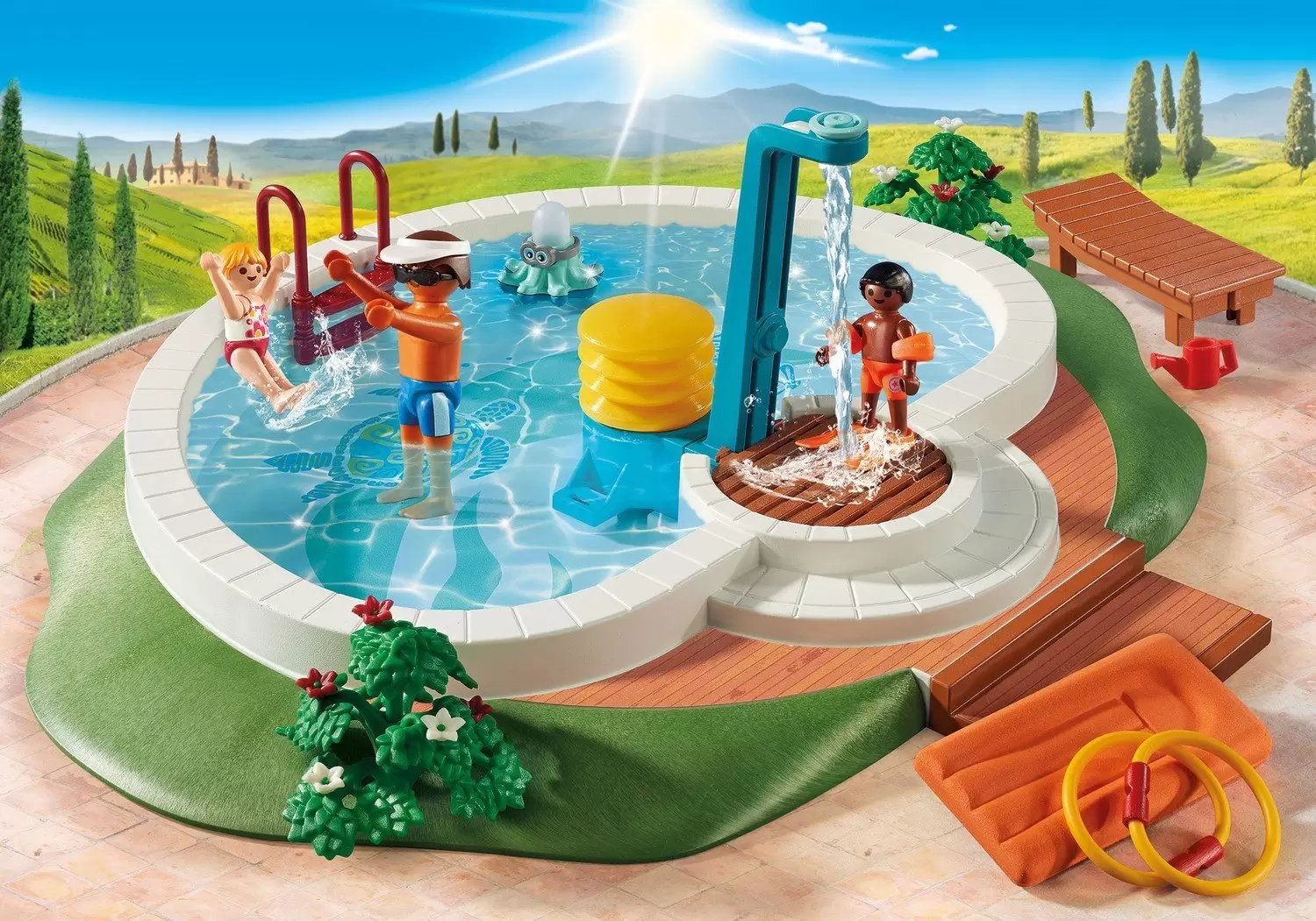 Playmobil on Hollidays - Swimming Pool