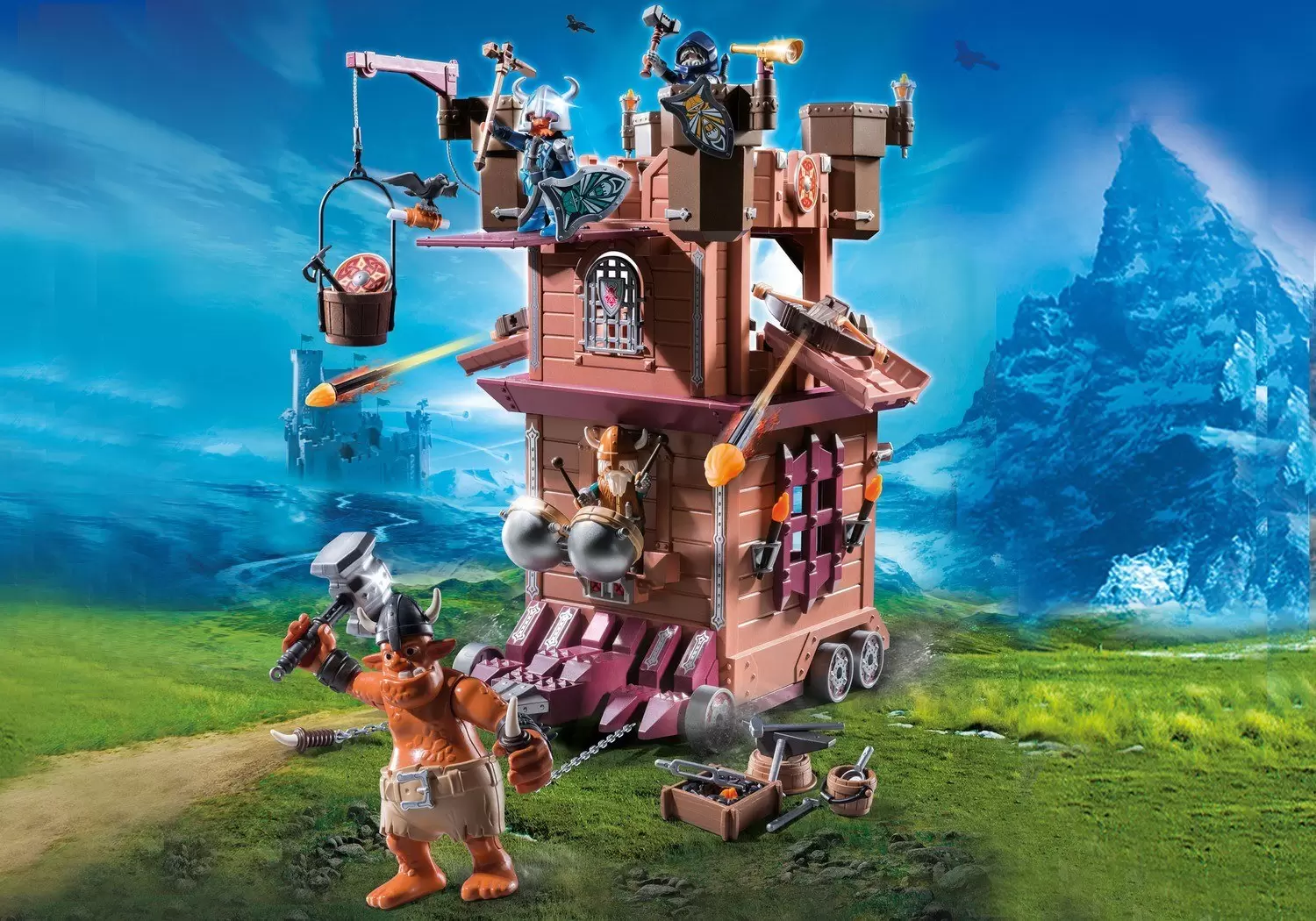 Playmobil Middle-Ages - Mobile Dwarven Fortress