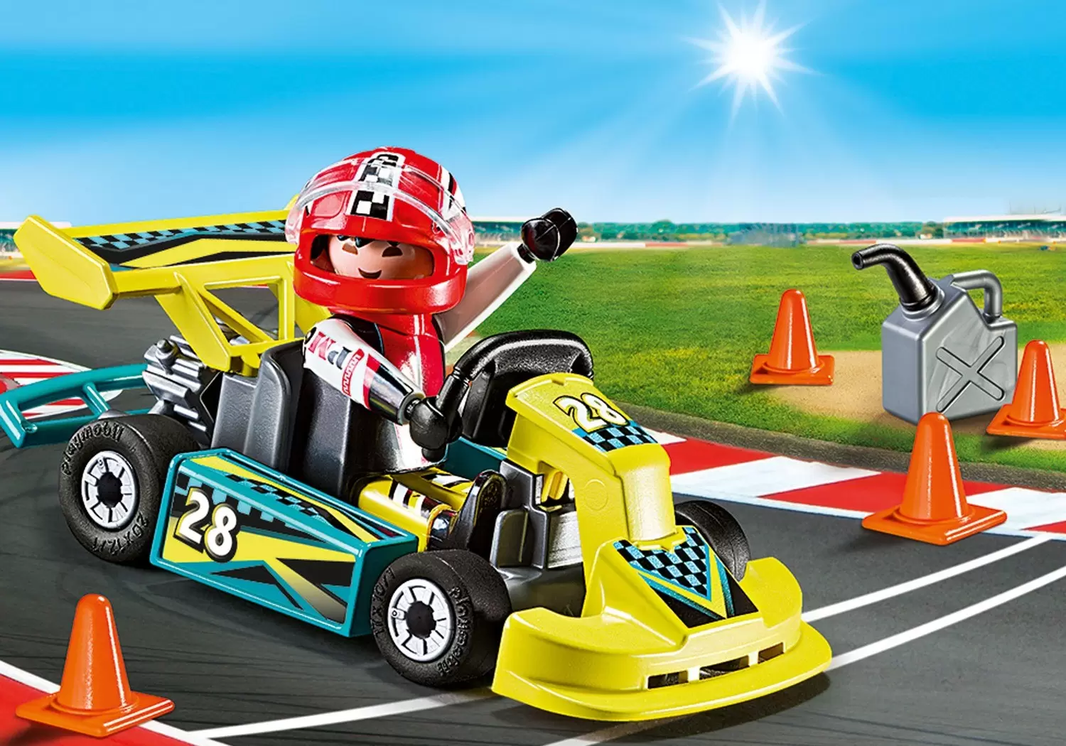Playmobil Sports Mécaniques - Valisette Pilote de Karting