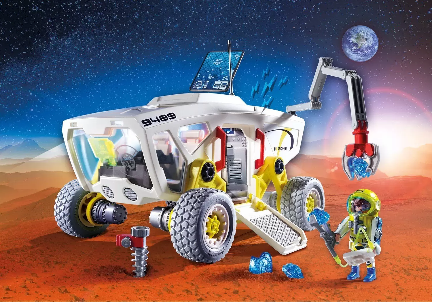 Playmobil Espace - Véhicule de Reconnaissance Spatiale