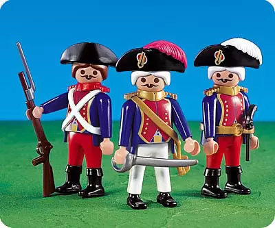 Playmobil Pirates - Gardes aux vestes bleues