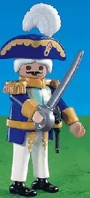 Playmobil Pirates - Capitaine des gardes en veste bleue
