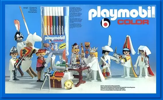 Playmobil COLOR - Chevaliers et serviteurs